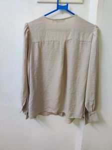 Women’s Tan Colour Shirt/Top