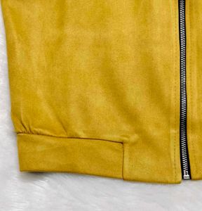 Stylish Mustard Bomber Jacket