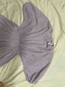 H&amp;M Lilac Mini Dress