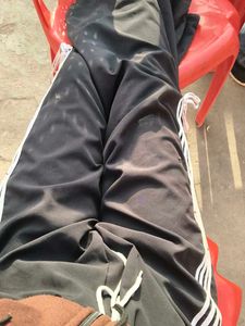 Casual Black Track Pants