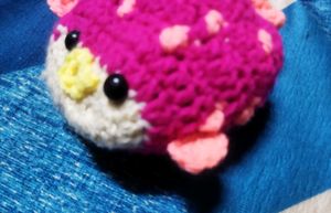 Crochet Puffer Fish Bag