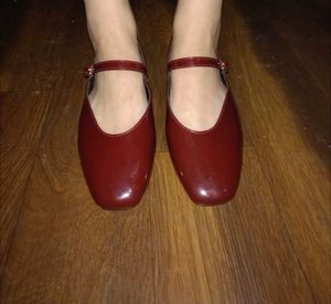 Burgundy Women Ballerina