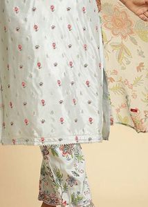 Floral Embroidered Kurta Set