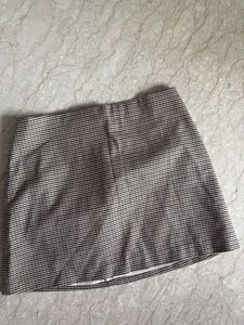 H&M Checkered Mini Skirt