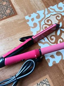 Pink Hair Straightener