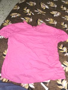 Pink Casual Top