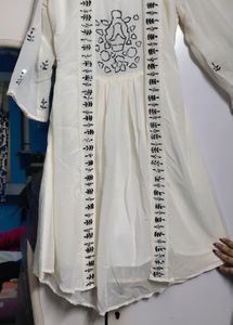 off-white kurta set