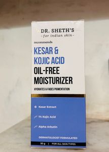 Dr. Sheth&#39;s Kesar &amp; Kojic Acid Moisturizer