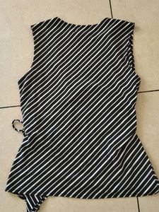 new Striped Sleeveless Top