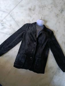 Black Velvet Blazer