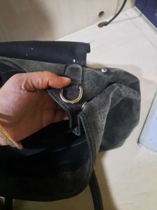 Unique Gray Tote Bag