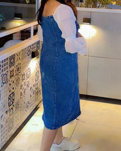 Denim Dress Worn 1 Time Only.