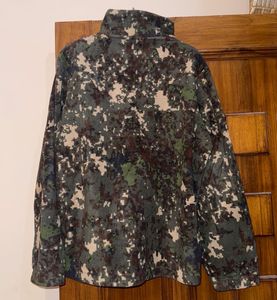 military print Jacket