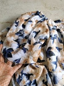 Floral Print Crop Top