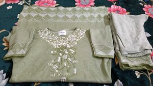 Embroidered Kurta Set