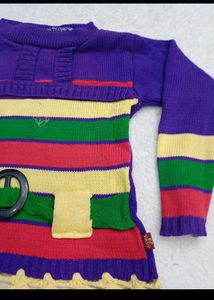 Woolen Frock3,4 Year