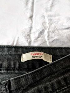 Bootcut Black Jeans