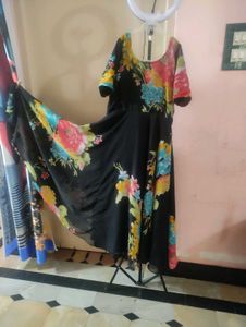 Flared Dress..BLACK