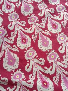 Pink Printed short kurti