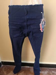 New 30 Size High-Waisted Denim Jeans