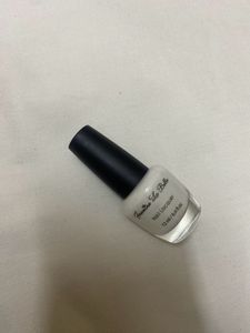 white nail polish