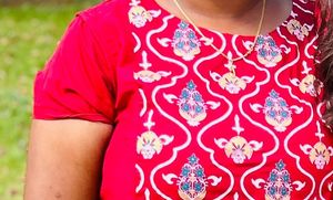 Printed Panelled Kurta With Palazzo Women