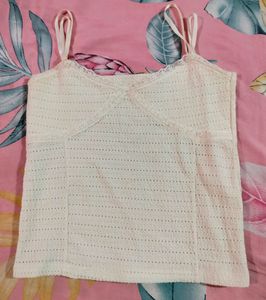 Lace Trim Korean Top (Sale)