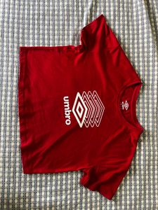 Red Umbro Tee