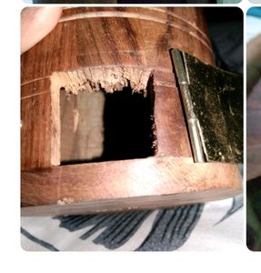 Wooden Money Bank  Water Tank Shaped
