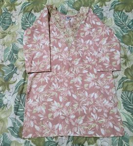 Floral Print Kurta