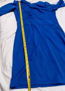 Blue Dress With Pockets