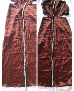 Brand New(Urbanic)Coffee Brown 🤎 Satin Slip Dress