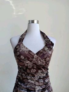 Brown y2k Dress
