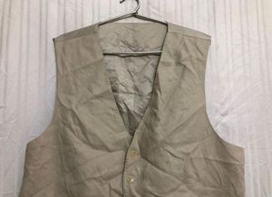 Cream Formal Waistcoat