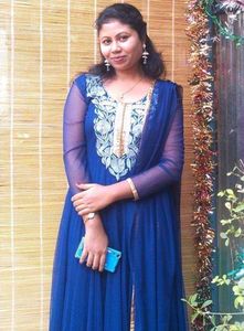 Silver Jhumka Style Drop Earrings