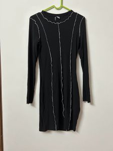H&amp;M Black Bodycon Dress