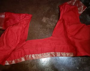 Pure Banarasi Red Saree