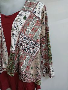 Top With Attached Shrug