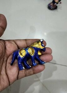 Combo of Meenakari Painted Animal Figurines