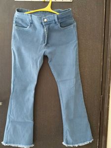 Denim Boot Cut Jeans