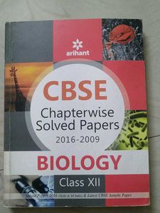 Arihant Class 12th Biology Chapterwise SOLVEDpaper