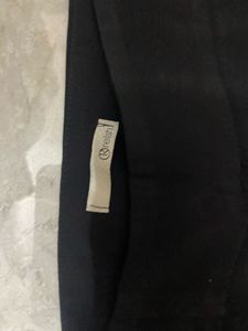 Unique Black Wide Leg Pants