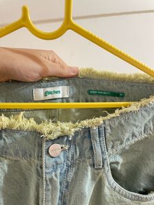 Distressed Denim Jeans