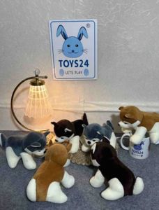 Cute Plush Husky Puppy