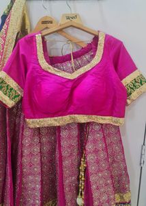 Machine embroidery lehenga choli (women)  stunning