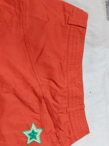 Orange Golf Skirt