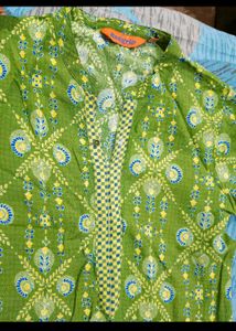 Rangriti Green Kurta