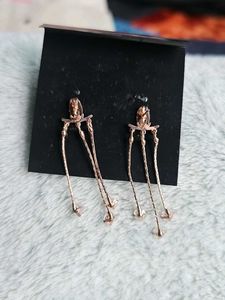 Heart Drop Earrings