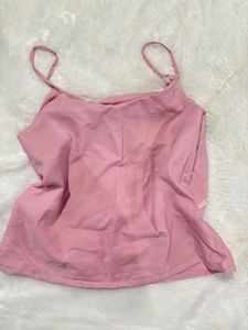 Pink Sleeveless Top
