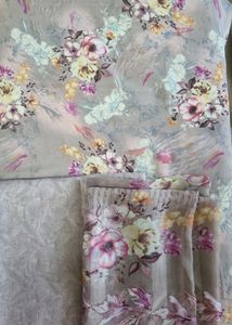 Crepe Printed Dress Material